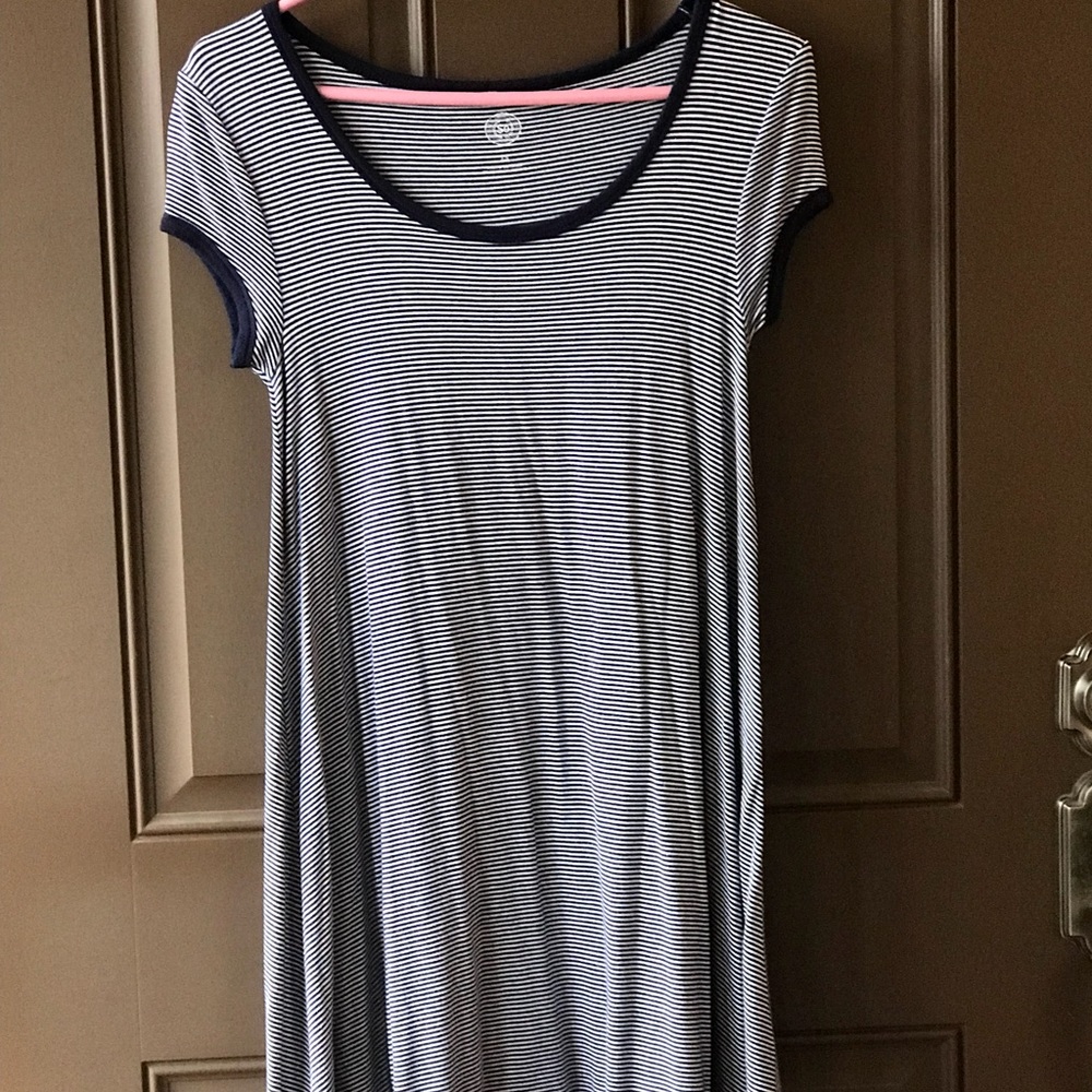 Striped T-Shirt Dress